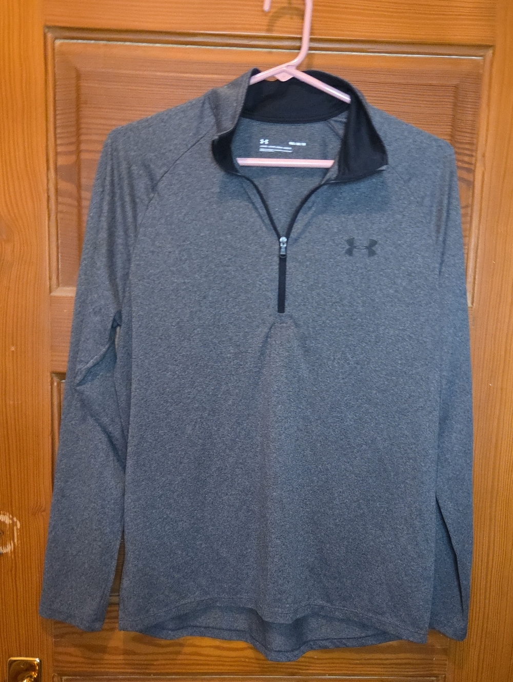 Under Armour Gray Women's Quarter-Zip Performance Pullover